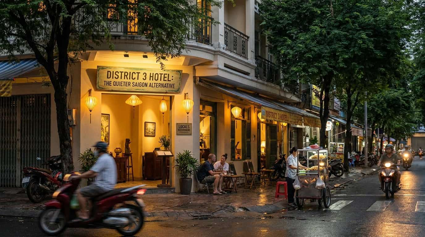 Best Areas to Stay in Saigon: District Guide for First-Timers — District 3: The Quieter Saigon Hotel Alternative L