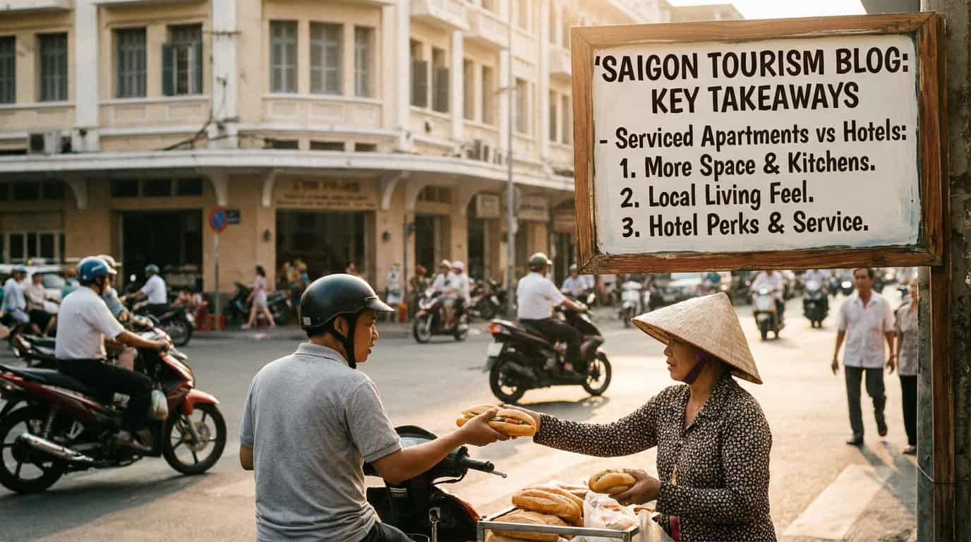 Serviced Apartments vs Hotels in Saigon: Which Is Better? — Key Takeaways