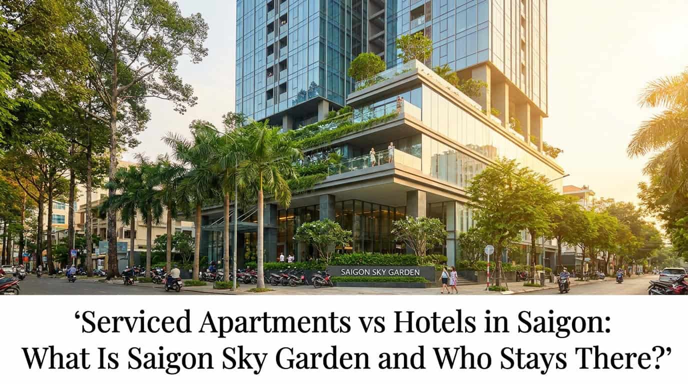 Serviced Apartments vs Hotels in Saigon: Which Is Better? — What Is Saigon Sky Garden and Who Stays There?
