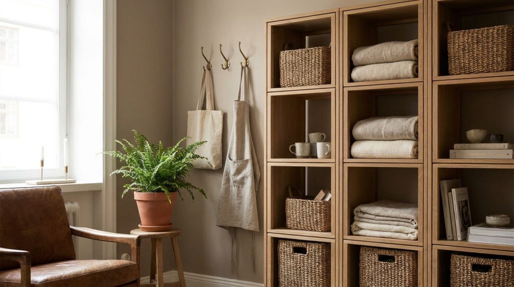 small apartment storage ideas - feature - editorial home decor styling photography 2026