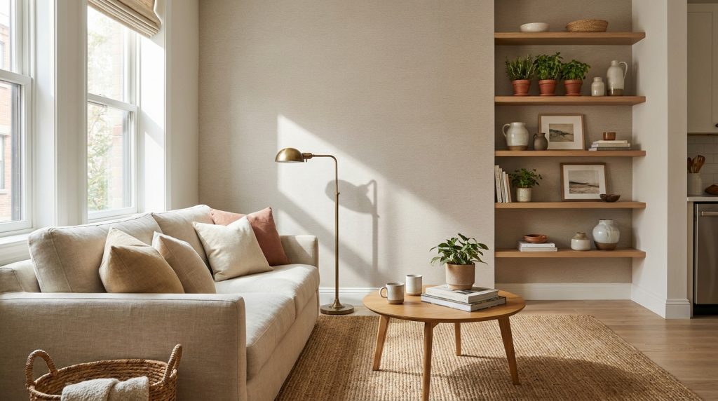 tiny apartment ideas - feature - editorial home decor styling photography 2026