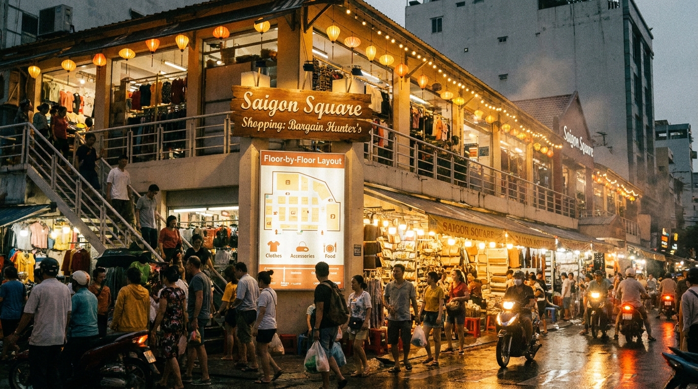 Saigon Square Shopping: Bargain Hunter's Guide — section 4