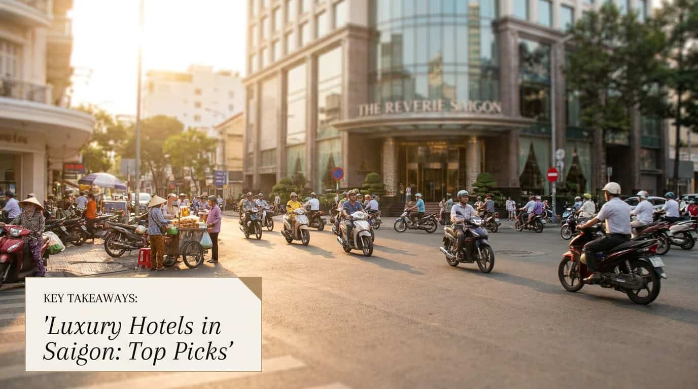 Luxury Hotels in Saigon: Top Picks & Prices (2026) — Key Takeaways