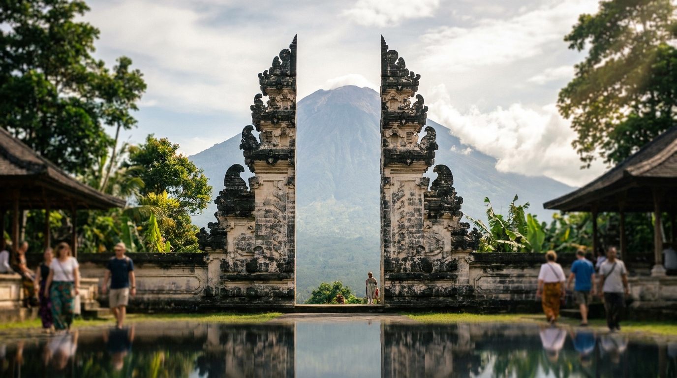 1. Lempuyang Temple -- Gates of Heaven instagrammable places in bali