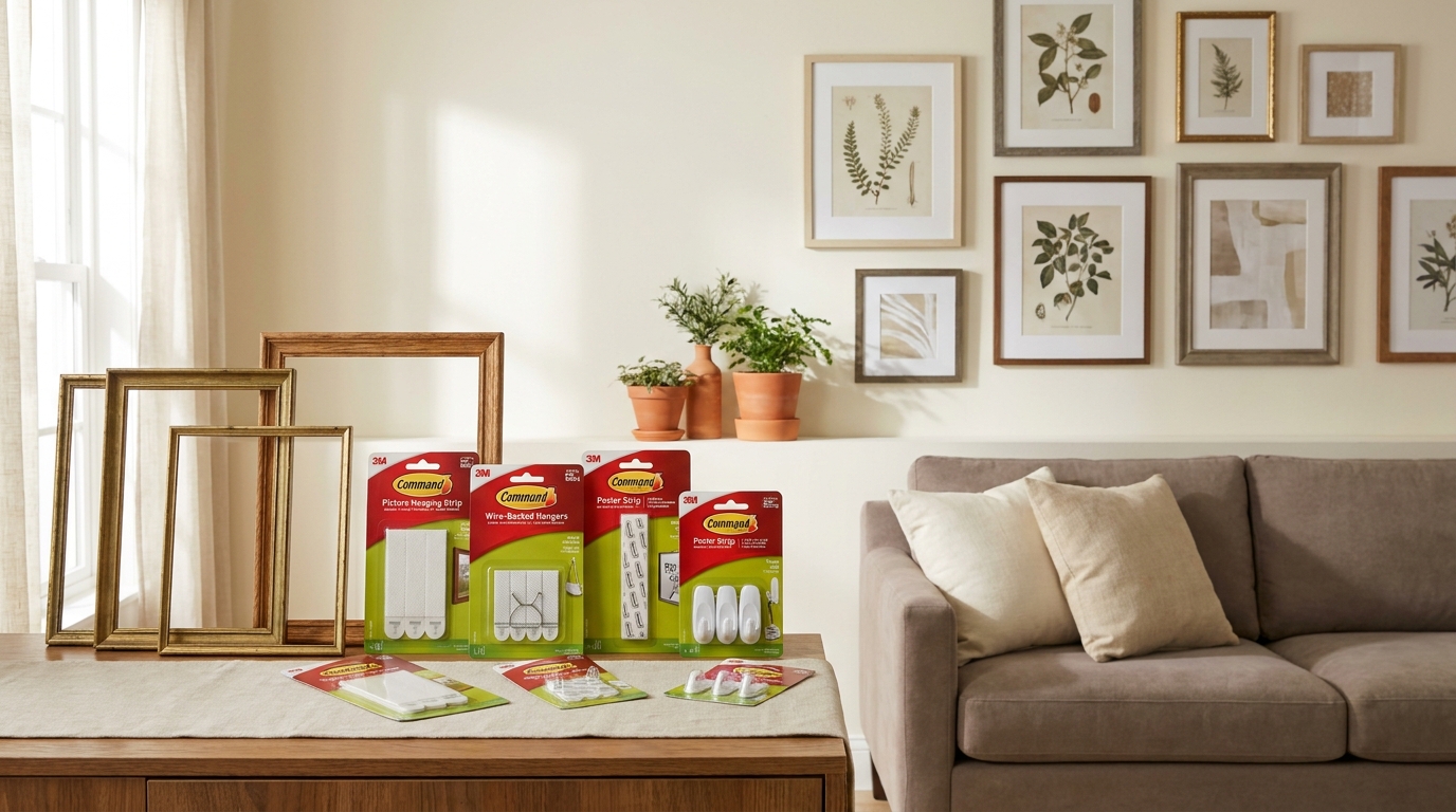 The 7 Best Command Strips for a Gallery Wall (Under $30) — scene