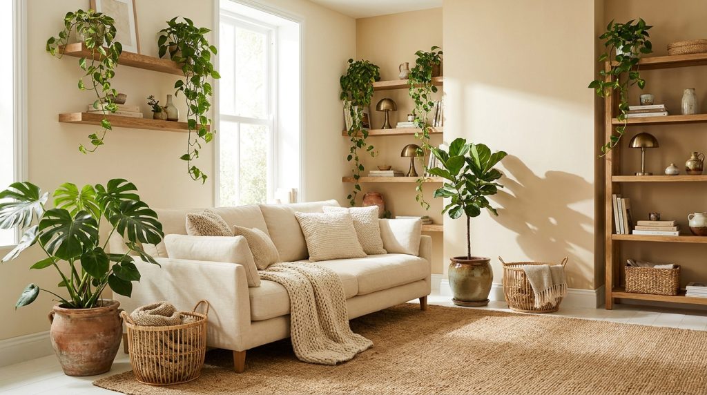 indoor plants for living room - feature - editorial home decor styling photography 2026