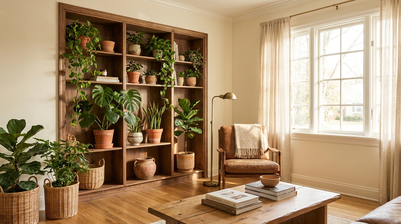 How to style indoor plants home 7 techniques feature