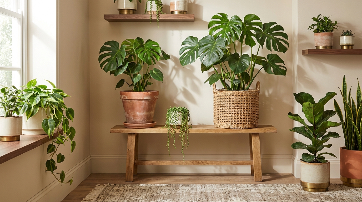 Indoor plants $250 statement plant corner
