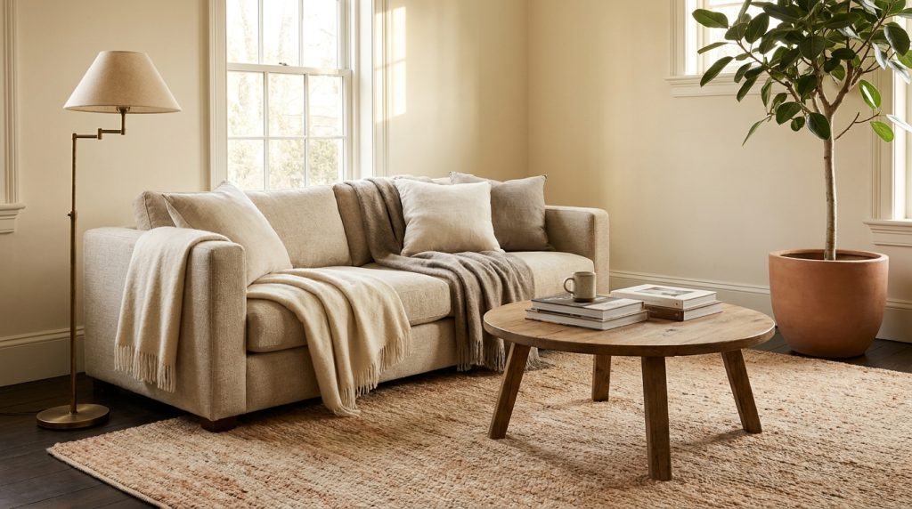 best sofas under 1500 - feature - editorial home decor styling photography 2026