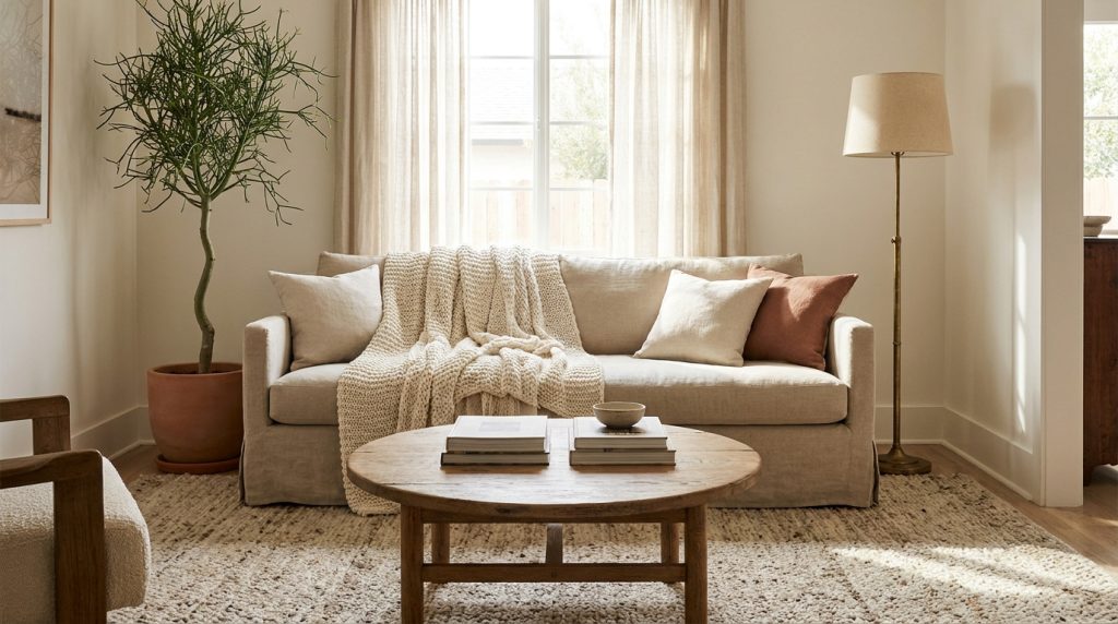 living room color palette - feature - editorial home decor styling photography 2026