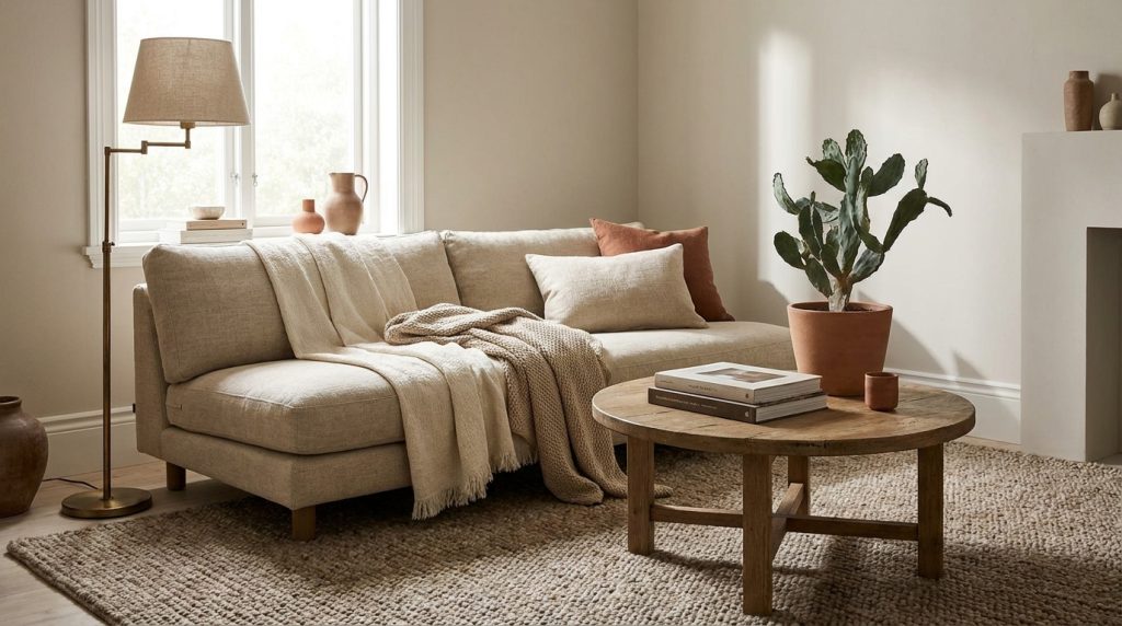 small living room decor - feature - editorial home decor styling photography 2026