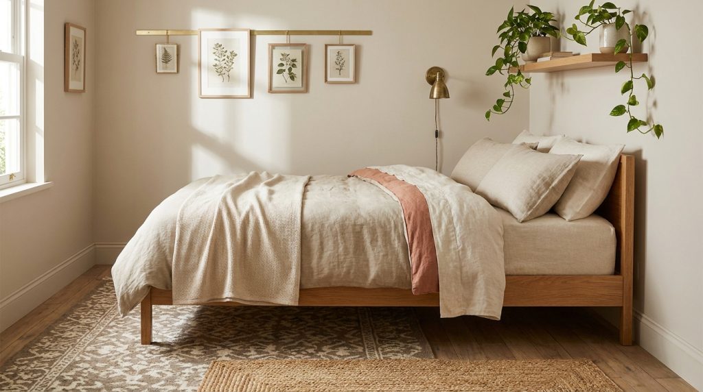 small bedroom decor - feature - editorial home decor styling photography 2026