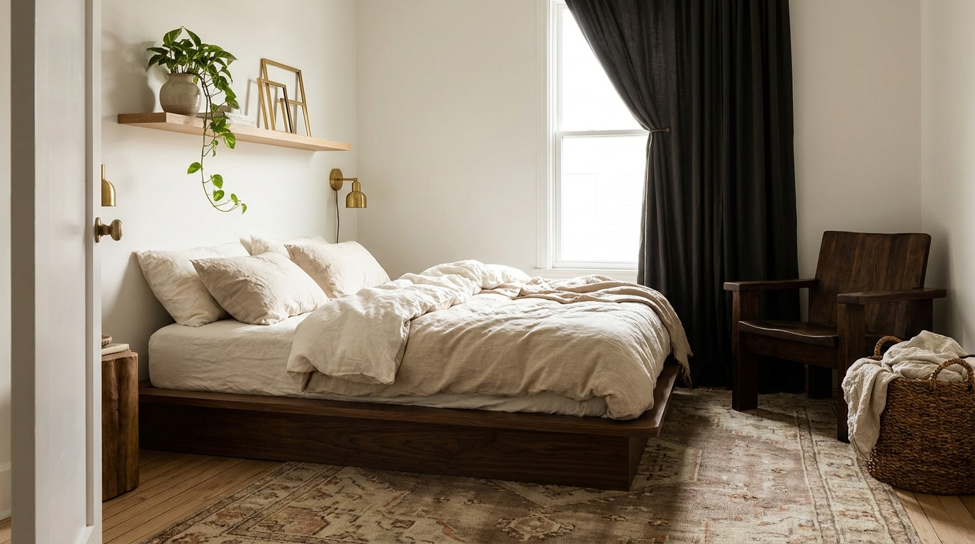 What to avoid in a small bedroom