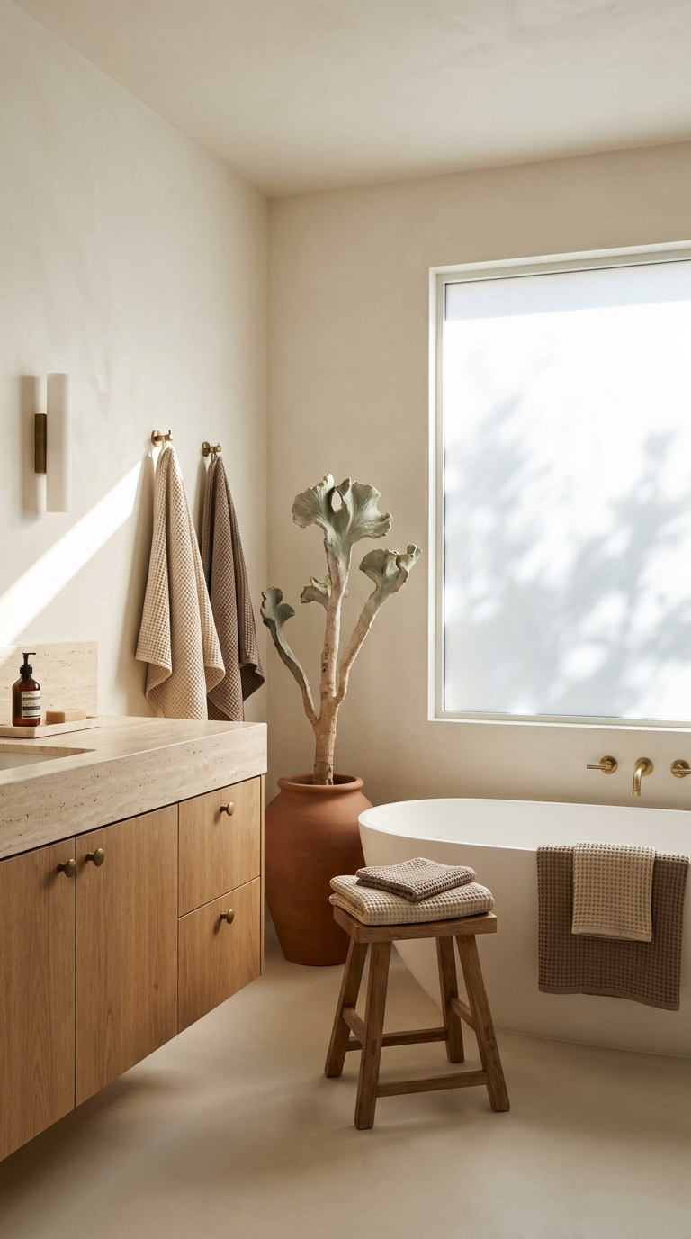 Master bathroom personal retreat