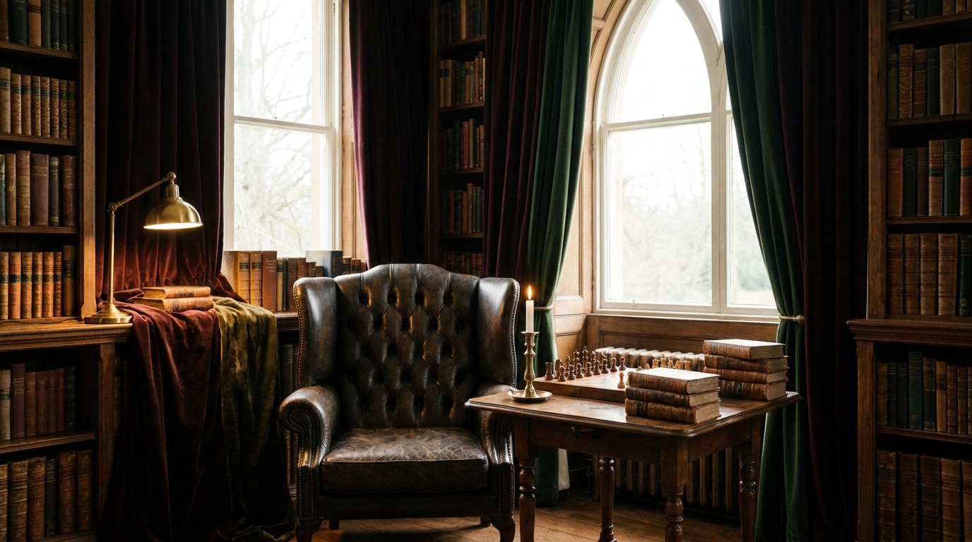 Room-by-Room Dark Academia Styling