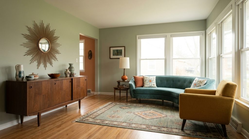 mid century modern color palette — featured image