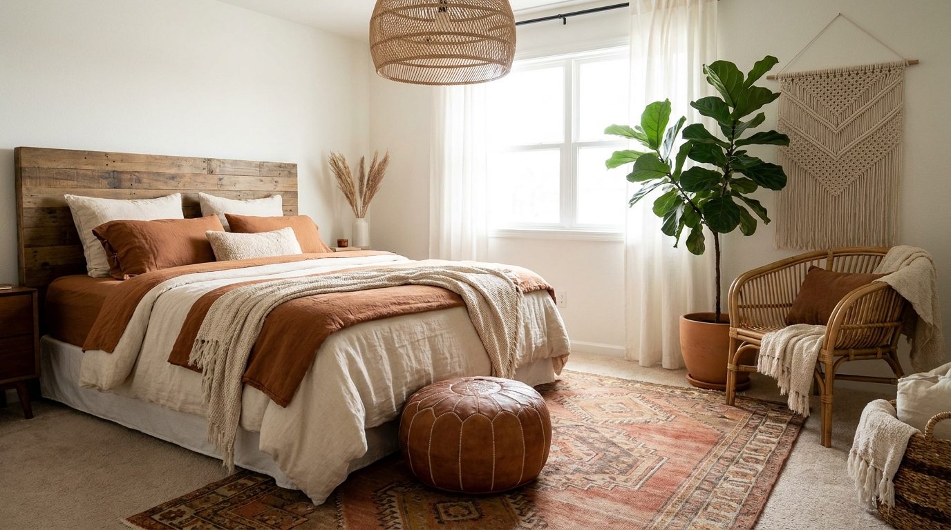 The Warm White Anchor Room