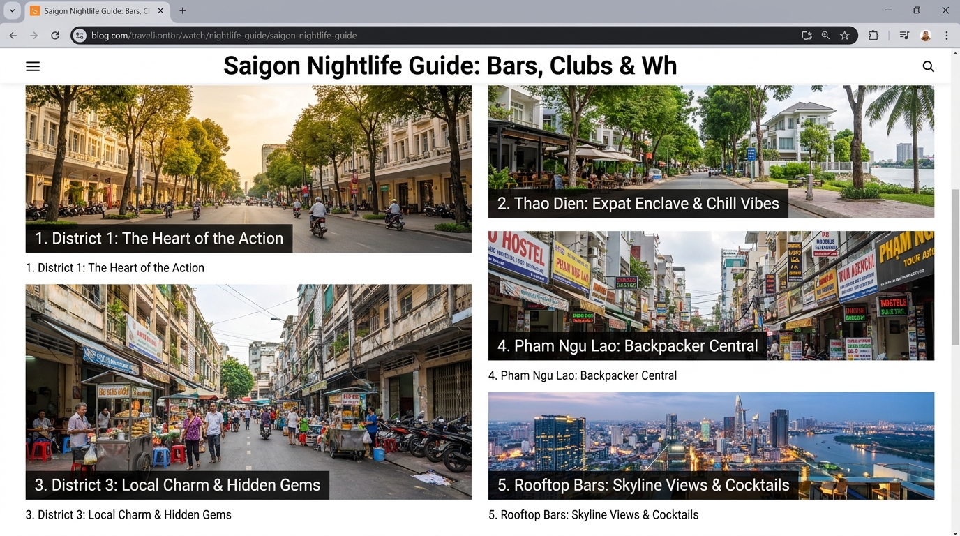 Saigon Nightlife Guide: Bars, Clubs & What to Expect — section 3