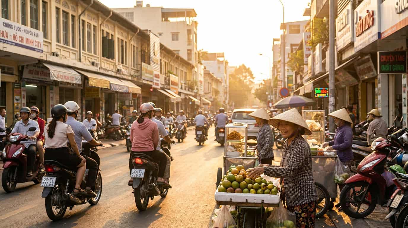 Vietnam Weather by Month — Vietnam weather by month illustrated by Hanoi, Hoi An, and the Mekong Delta in different seas