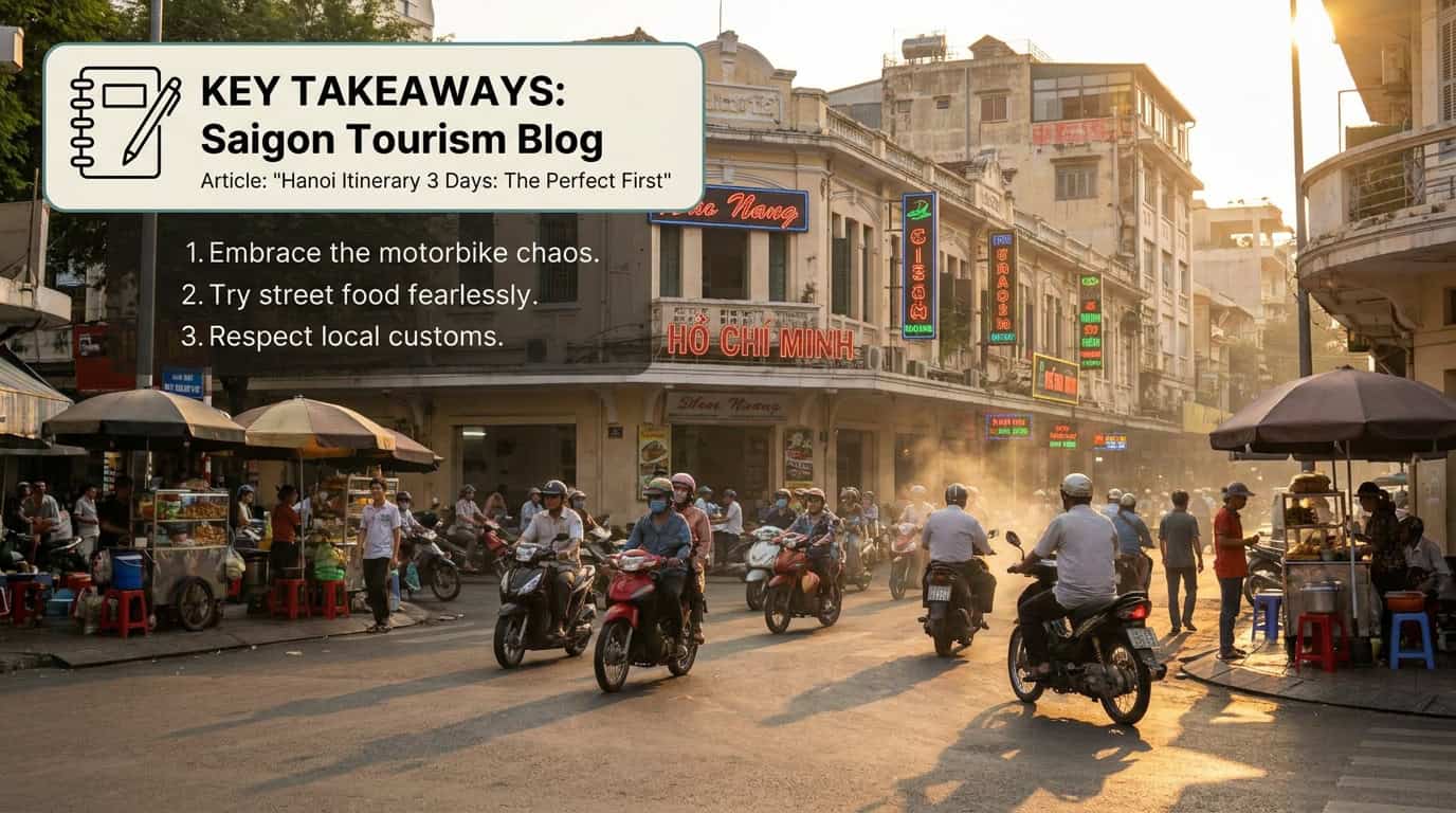 Hanoi Itinerary 3 Days: The Perfect First-Timer Plan — section 1