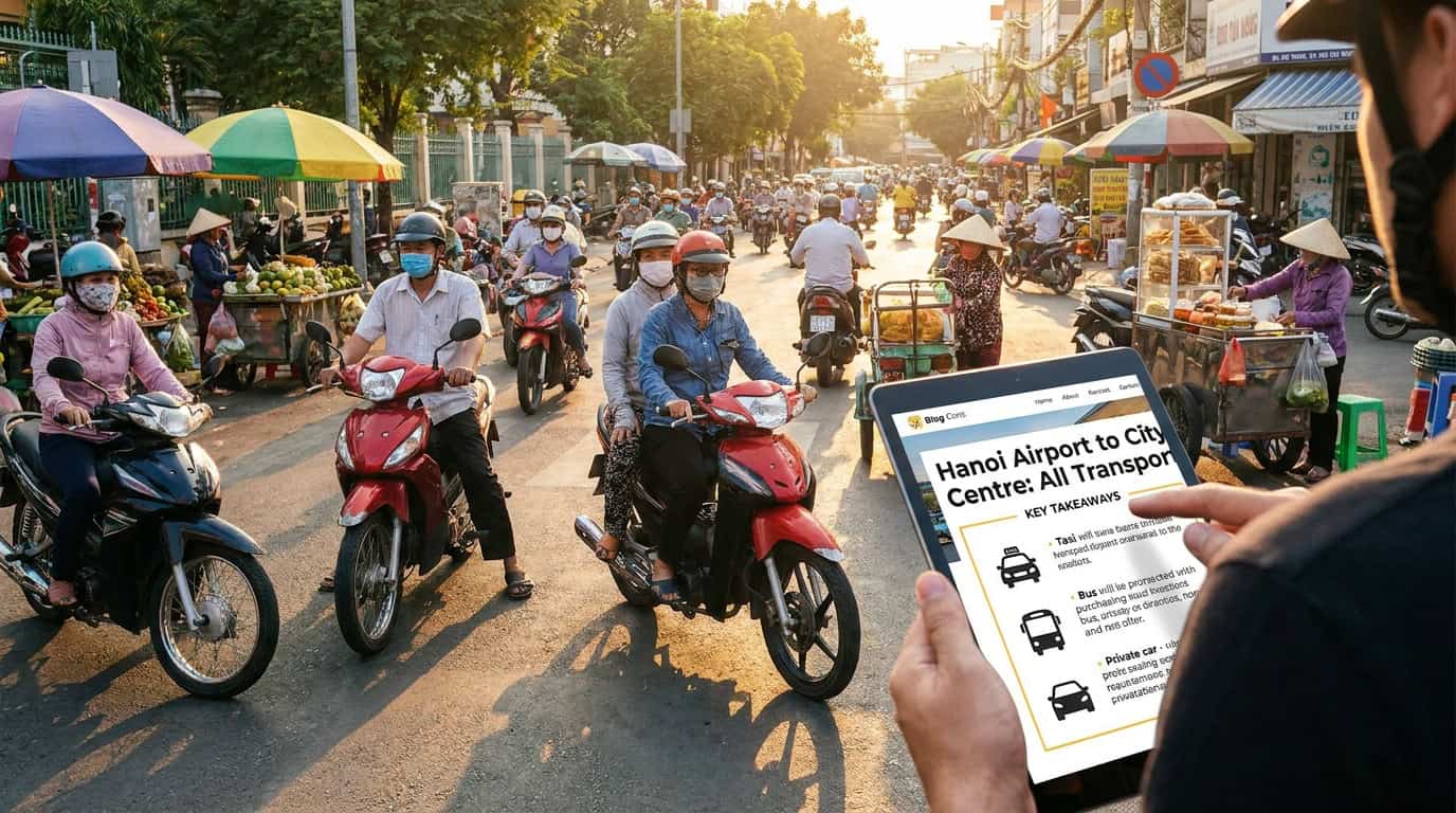 Hanoi Airport to City Centre: All Transport Options — section 1