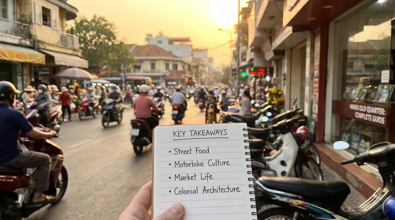 hanoi old quarter — Key Takeaways