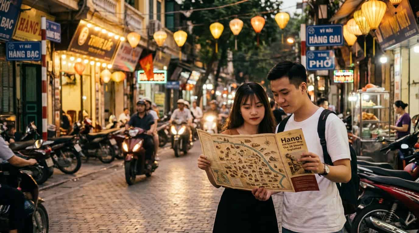hanoi old quarter — Hanoi Old Quarter Map: The 36 Streets Explained