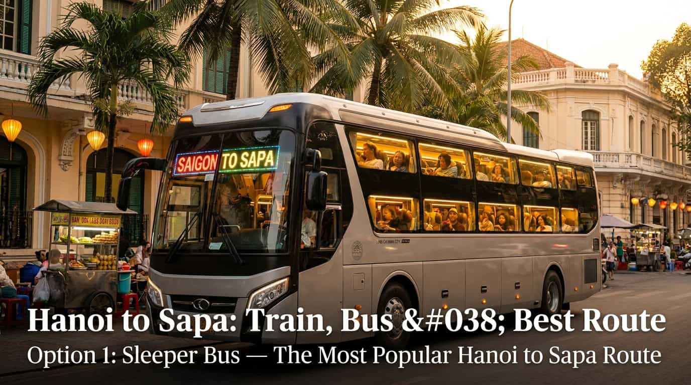 hanoi to sapa — Option 1: Sleeper Bus — The Most Popular Hanoi to