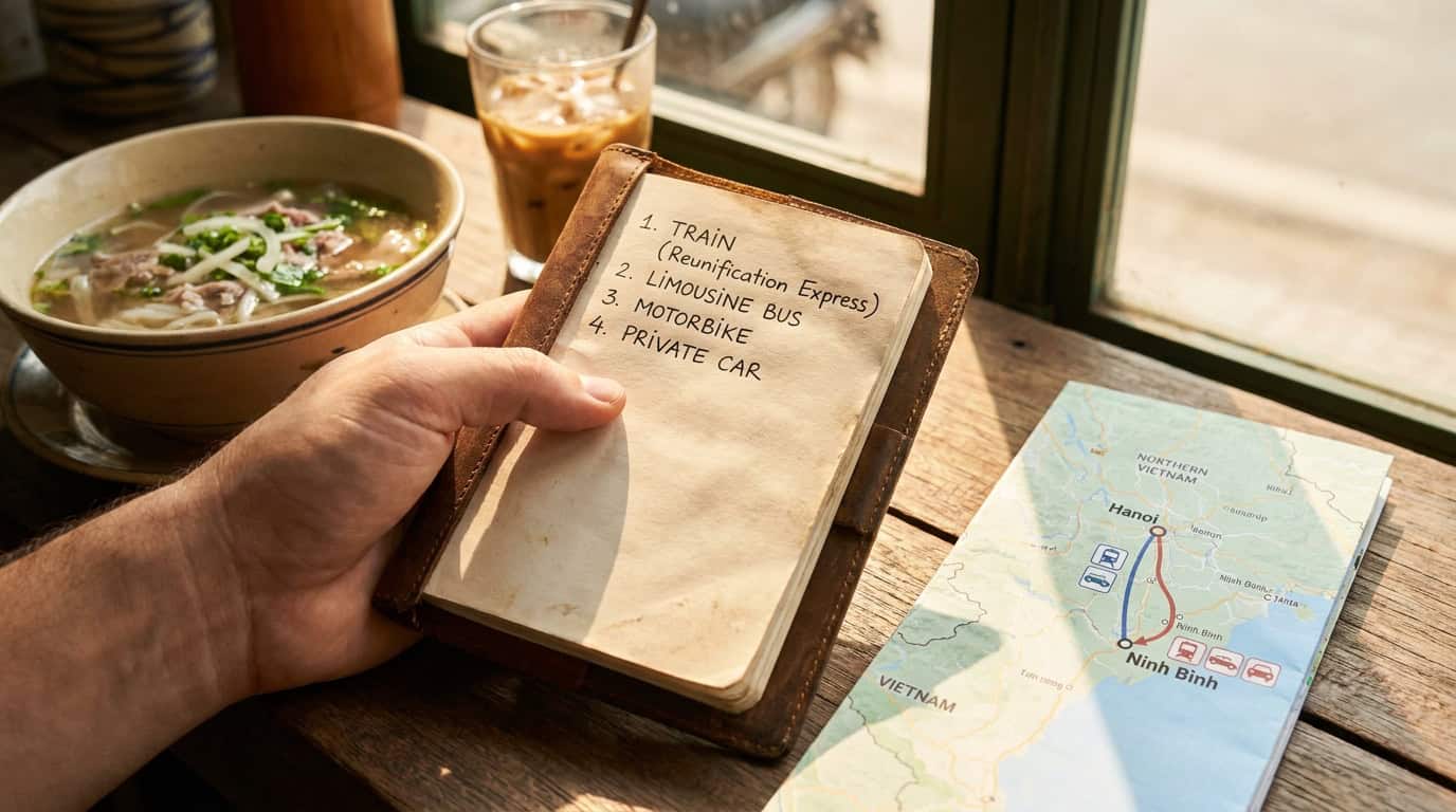 hanoi to ninh binh — How to Get from Hanoi to Ninh Binh: 4 Transport Op