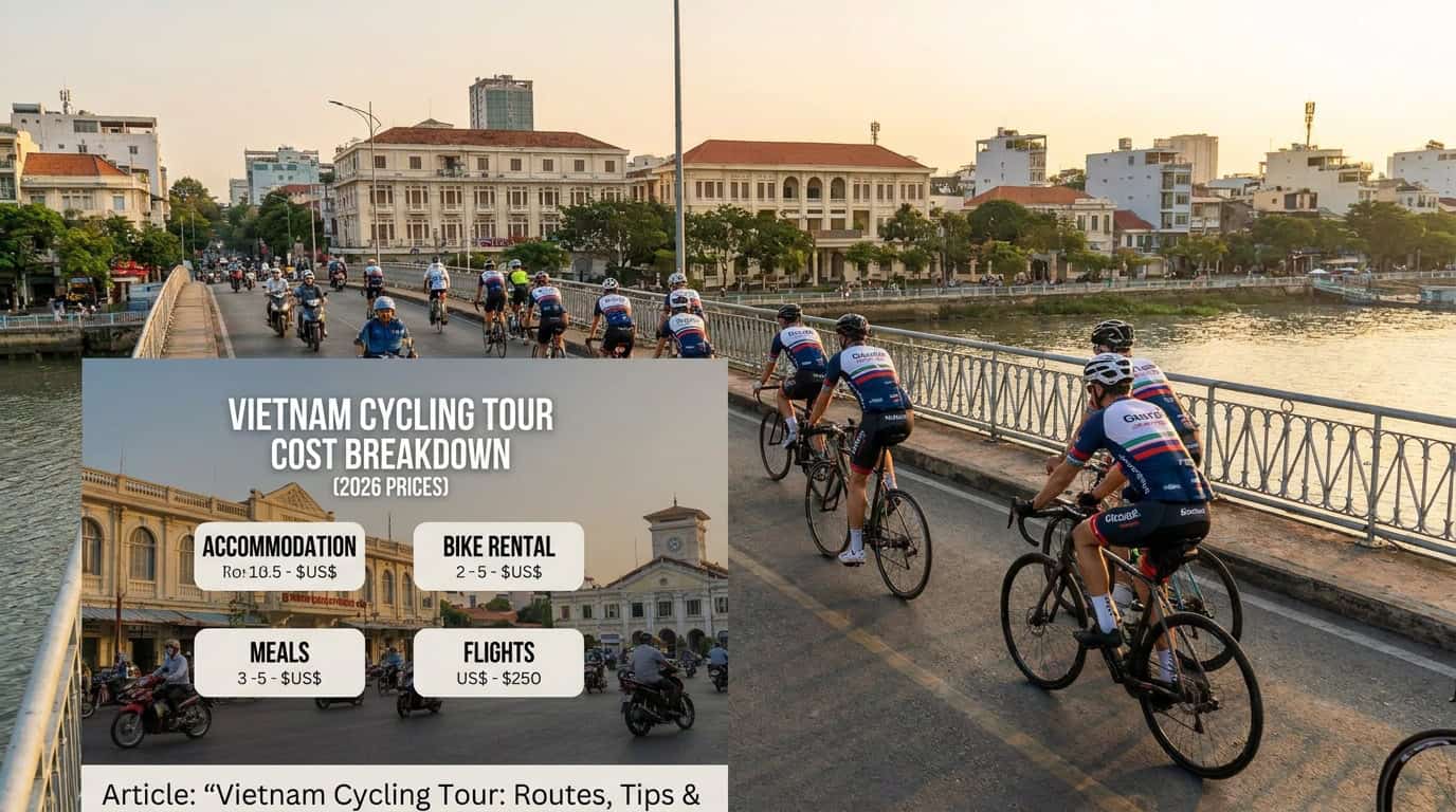 vietnam cycling tour — Vietnam Cycling Tour Cost Breakdown (2026 Prices)