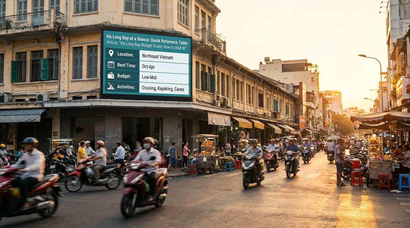 Ha Long Bay Budget Guide: How to Visit Without Overspending — section 1