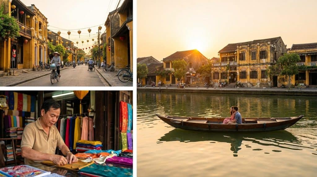 Hoi an Itinerary 3 Days — Lantern-lit Ancient Town at dusk featured in our hoi an itinerary 3 days guide for first-time