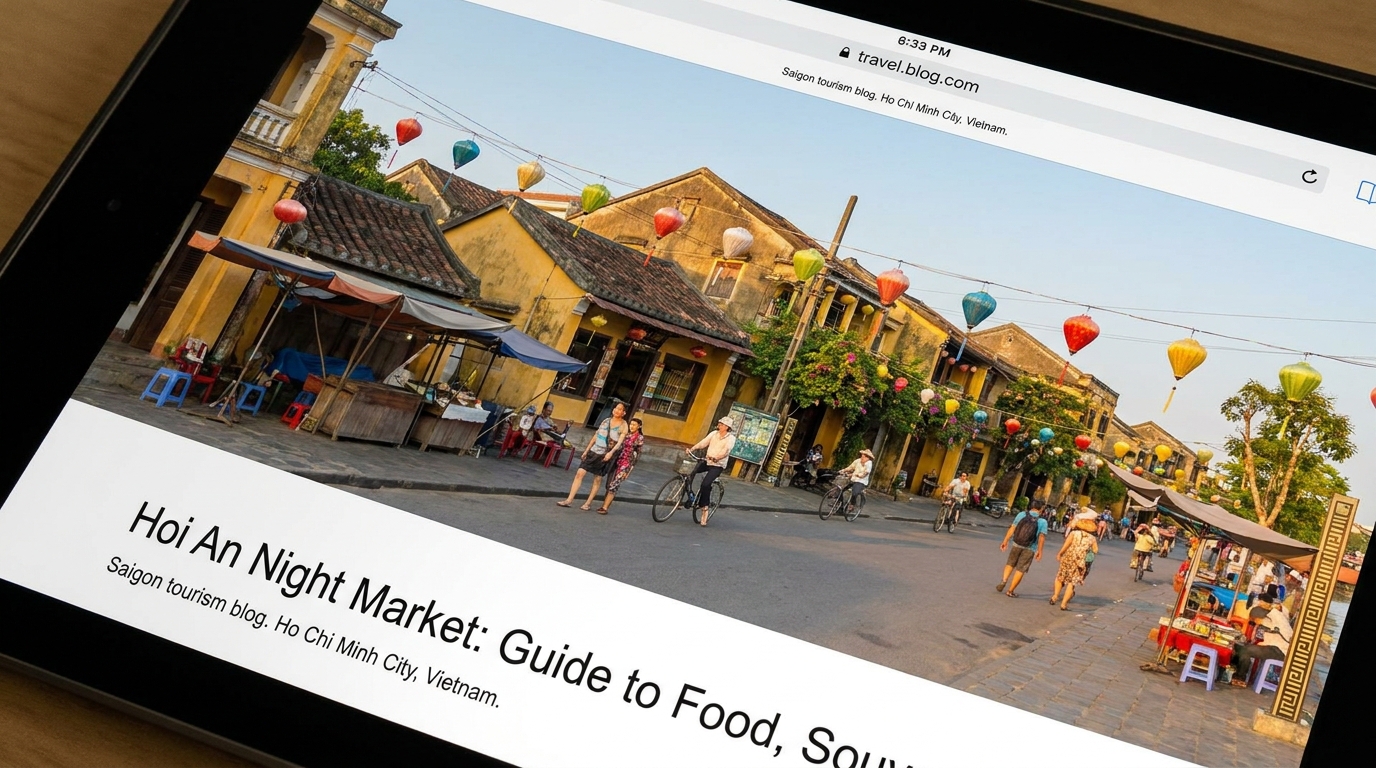 Hoi An Night Market: Guide to Food, Souvenirs & Lanterns — section 3