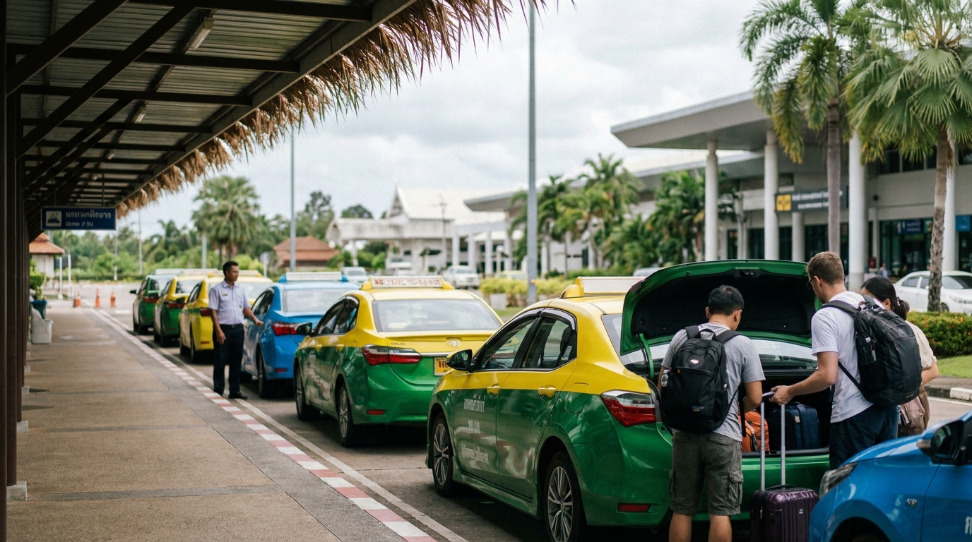 Metered Taxis: Flexible Krabi Airport Taxi Option - getting to and around krabi airport transfer guide