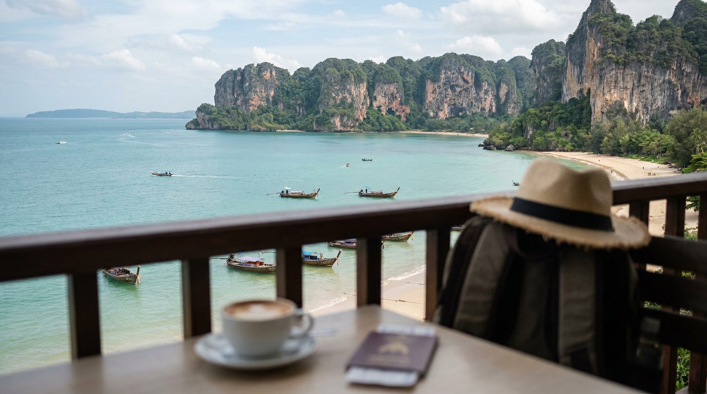 Day 1: Arrive in Krabi, Settle in Ao Nang - perfect krabi itinerary 4 days step by step