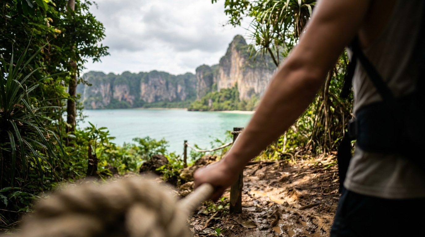 Day 2: Railay Beach and the Lagoon Hike - perfect krabi itinerary 4 days step by step