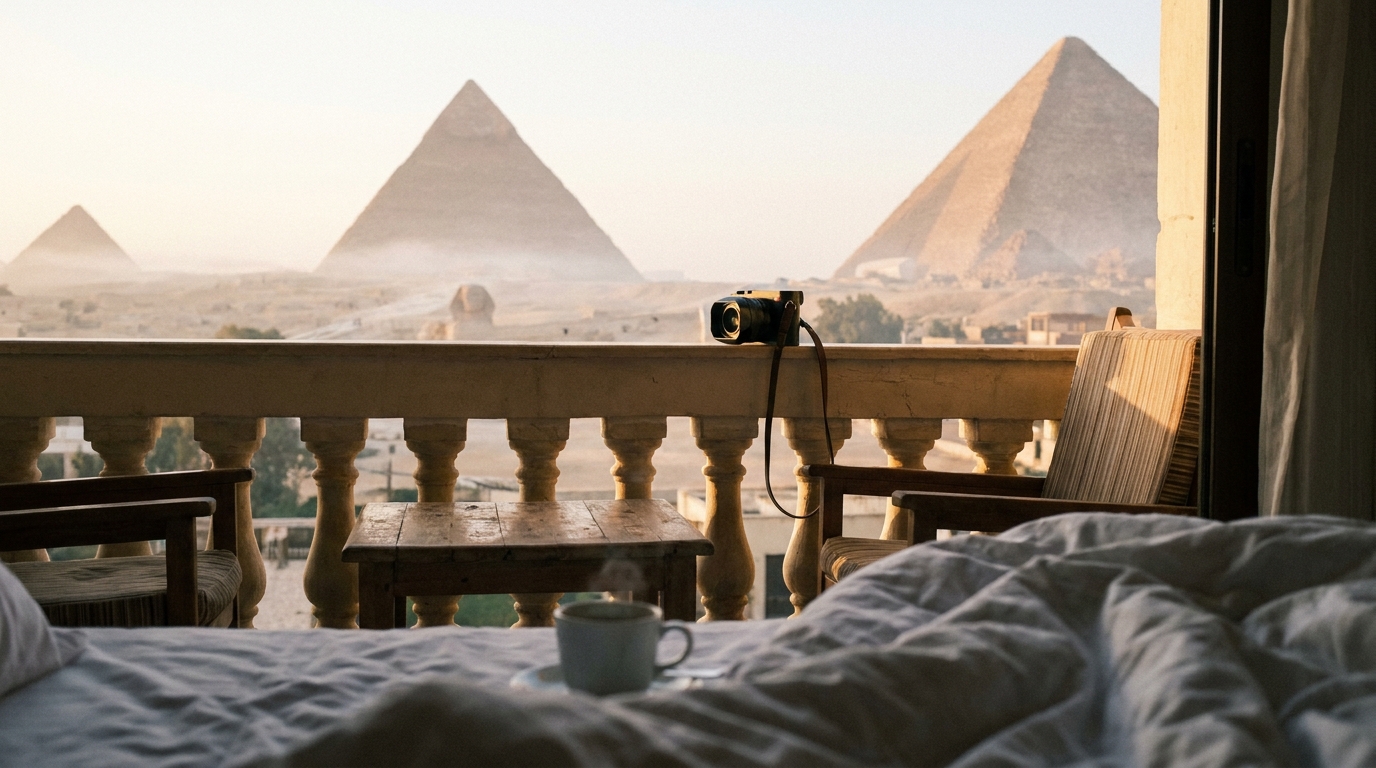 Giza Pyramids Area: Best for Waking Up with a View of the Wonders - where to stay in cairo