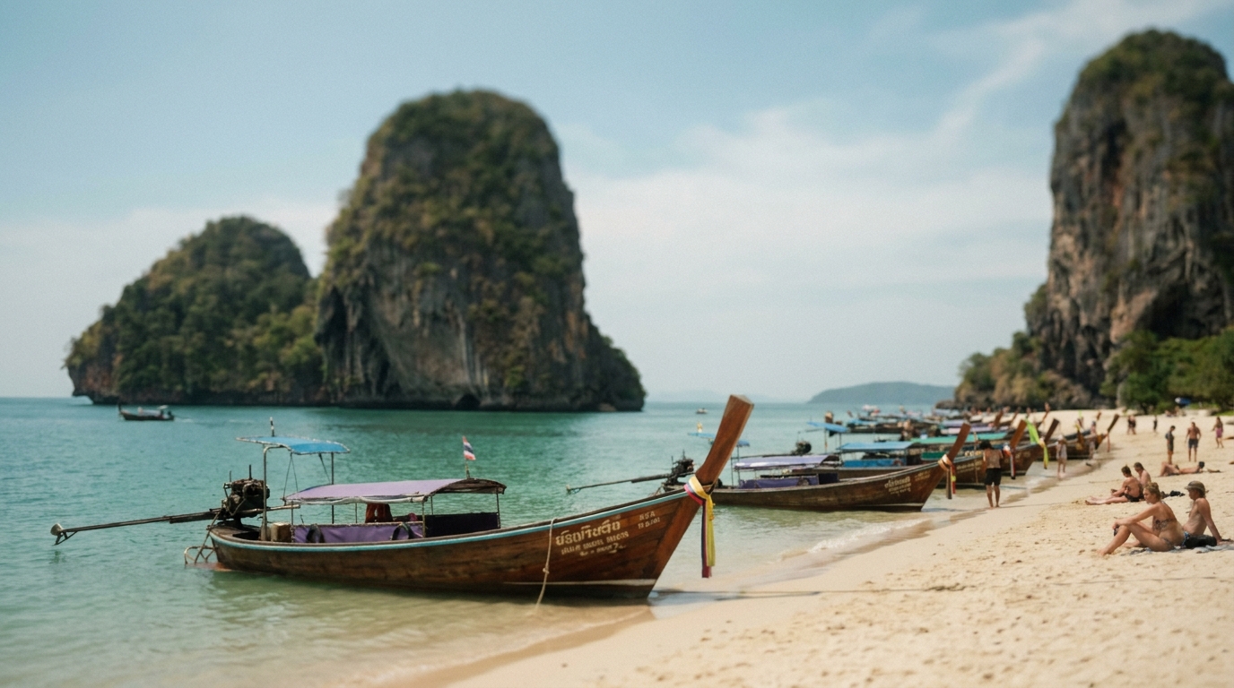 1. Railay Beach West — Best Overall - best beaches krabi