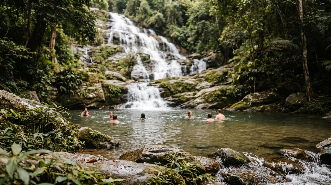 2. Mae Sa Waterfall — Best Swimming Hole Near Chiang Mai - best beaches chiang mai