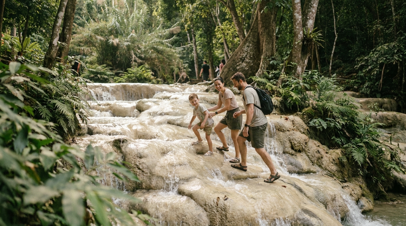 3. Sticky Waterfall (Bua Tong) — Most Unique Free Attraction - best beaches chiang mai