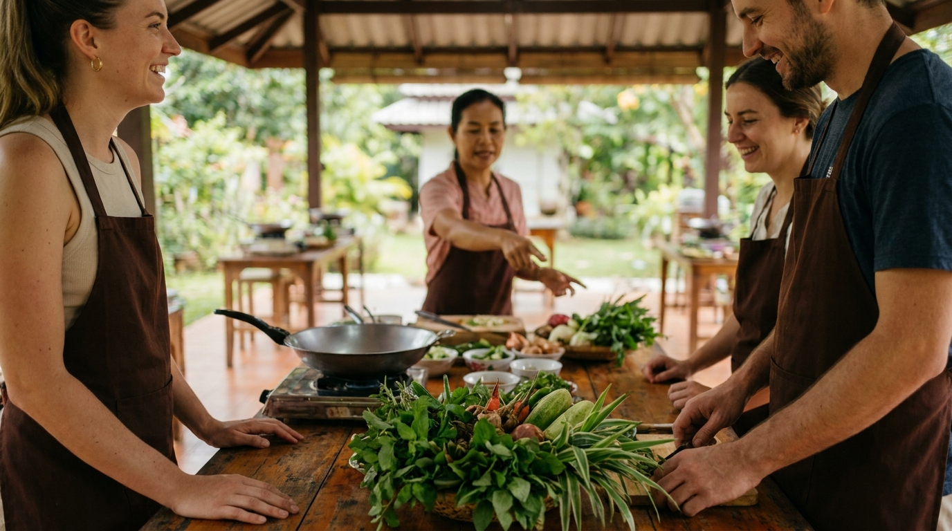 3. Take a Thai Cooking Class - things to do in chiang mai