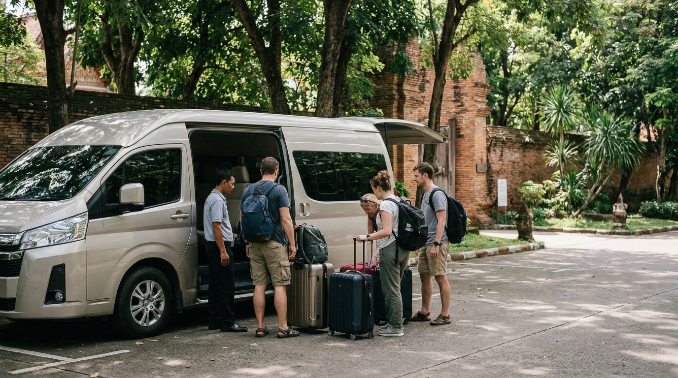 Pre-Booked Private Transfers: Best for Groups and Heavy Luggage - chiang mai airport transfer