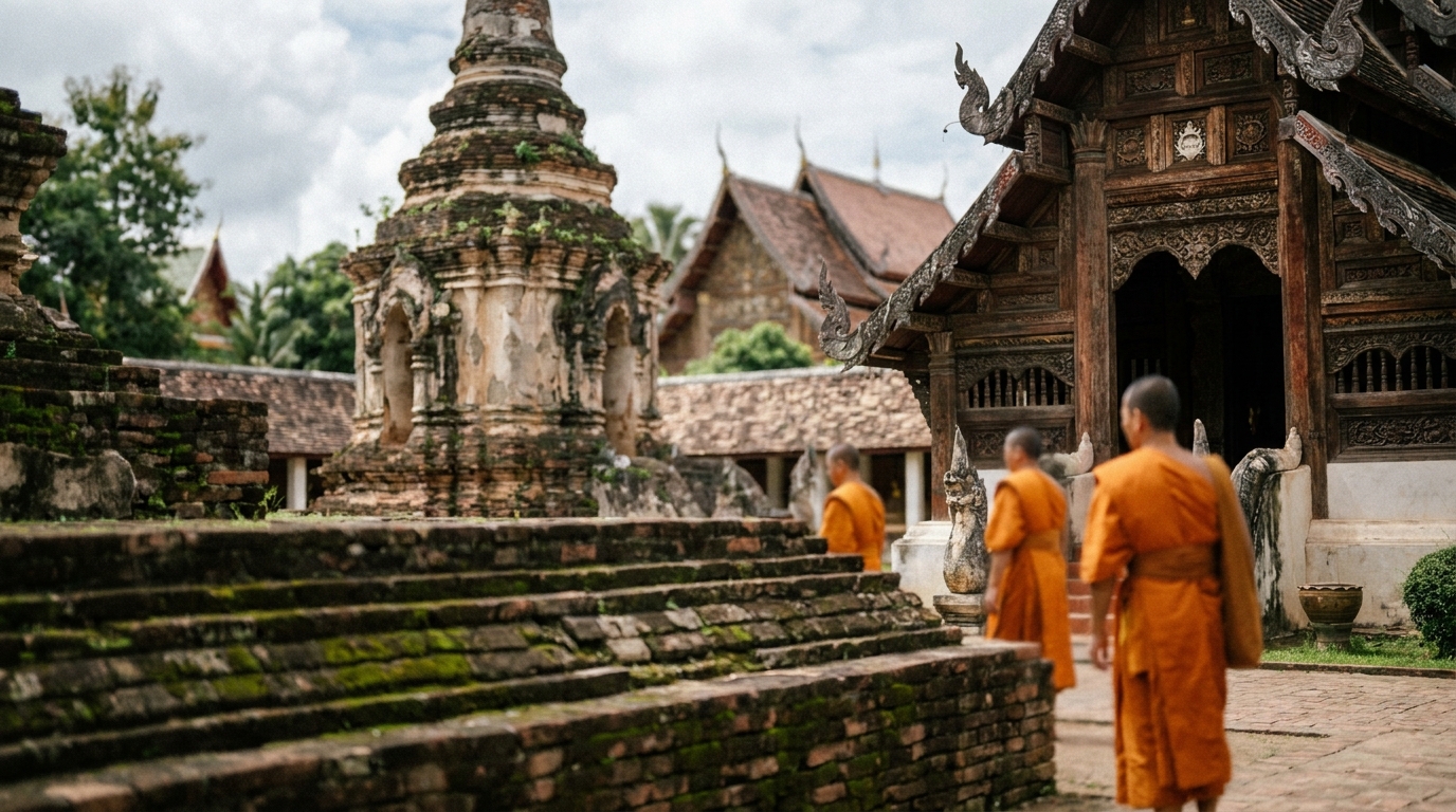 4. Explore the Old City Temples - things to do in chiang mai