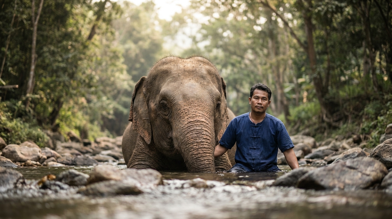 3. Ethical Elephant Sanctuary: Half-Day or Full-Day - day trips from chiang mai