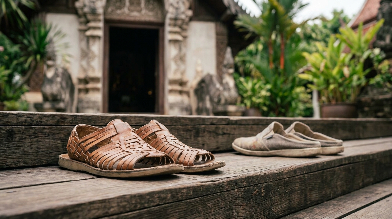 Footwear: Two Pairs Maximum - chiang mai packing list