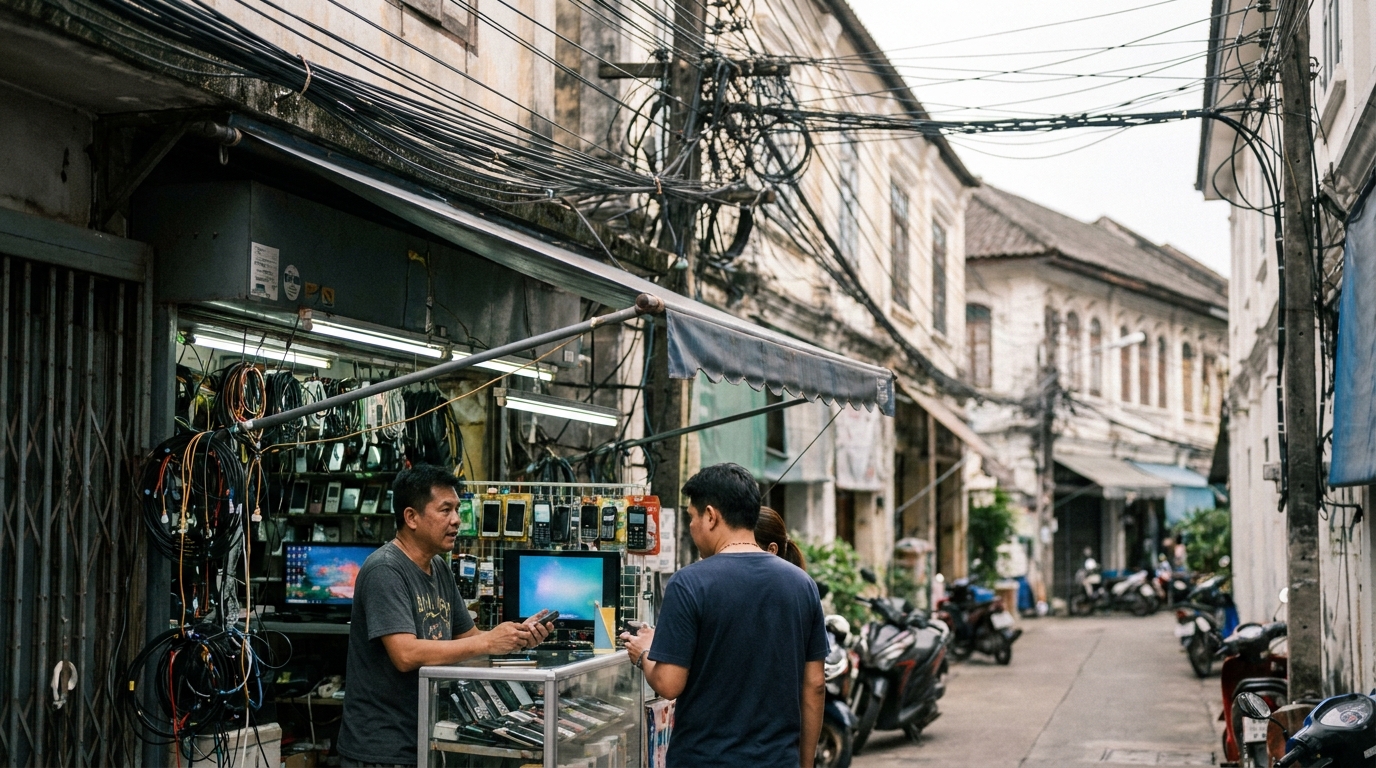Electronics and Connectivity - chiang mai packing list