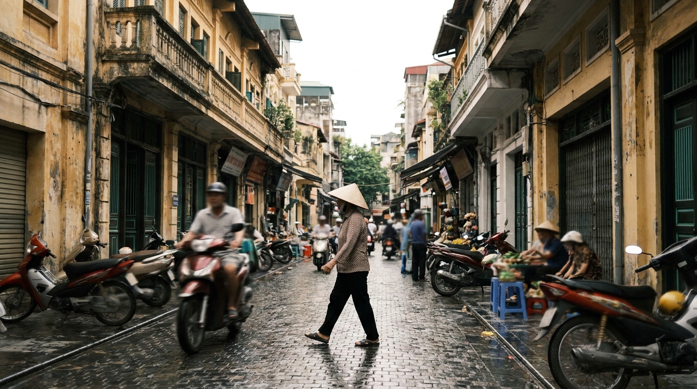 1. Explore the Old Quarter on Foot - things to do in hanoi