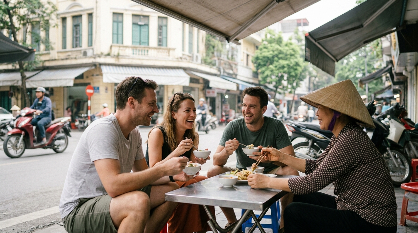 4. Take a Street Food Tour - things to do in hanoi