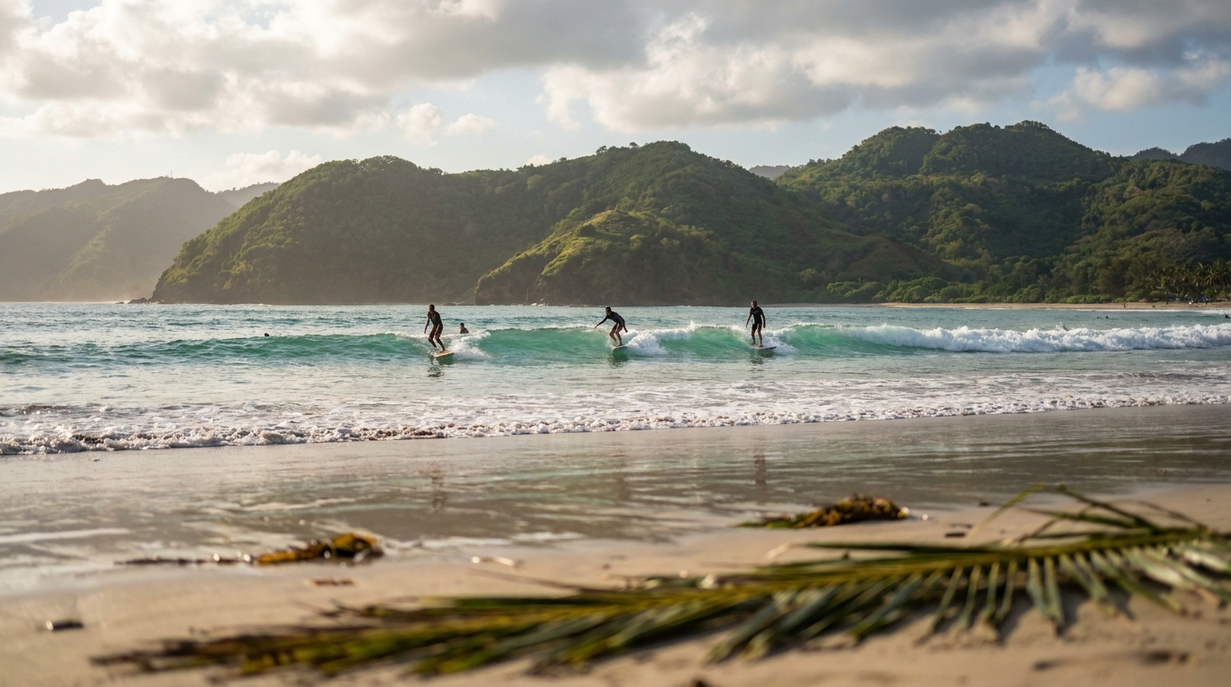 3. Surf Kuta Lombok's Breaks - things to do in lombok