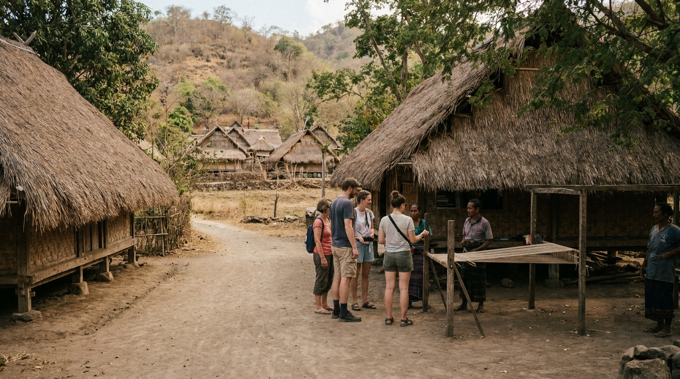 4. Visit the Sasak Villages of Sade and Ende - things to do in lombok